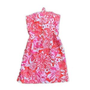 Lily Pulitzer Franco Tango and Hopper Orange Print Dress